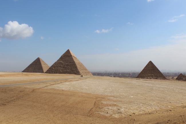 El Cairo y las pirmides de Gizeh