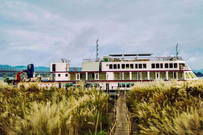 Safari de Aventura navegando el ro Brahmaputra